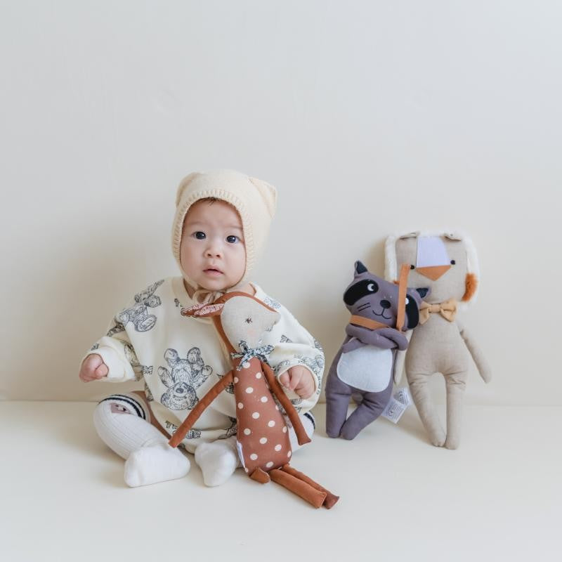 Instagram Baby Giraffe Doll Canvas Toy Doll Children's Baby Comfort Doll Comfort Pillow PP Cotton