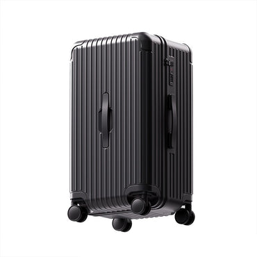 New Process Plastic Frame Suitcase 20-inch Carry-on Luggage 28-inch Thickened Trolley Case Large Capacity Travel Bag with Passwo