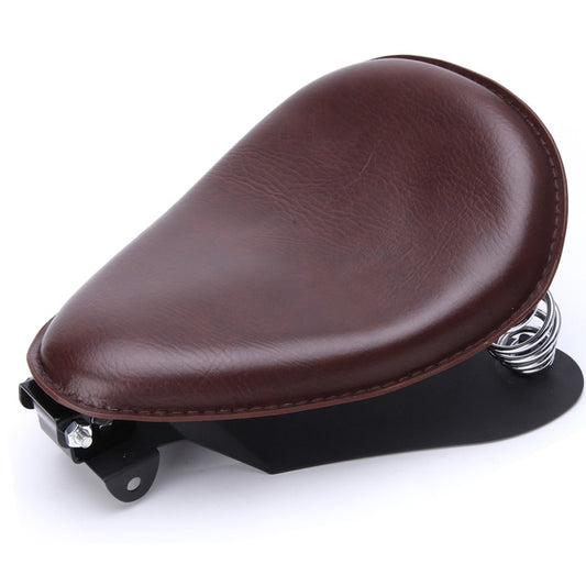 Universal Moto Bobber Motorcycle Solo Seat Chopper Saddle Vintage Cushion Parts For Harley Davidson Iron 883 Sportster Softail