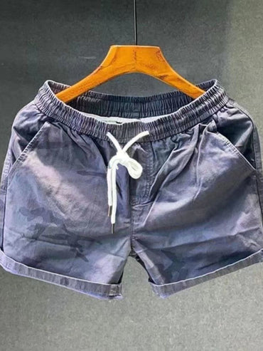 Camouflage Men's orts Pure Cotton Elastic 3/4 Length Ultra-ort Summer orts Trendy Brand Youth Active Loose Fit Antimicr...