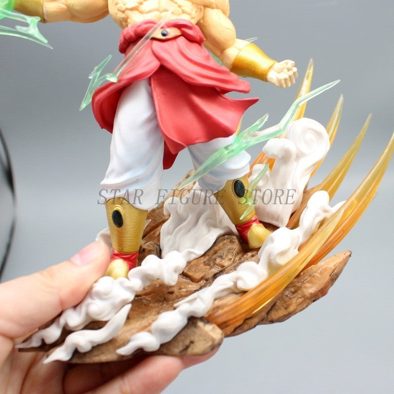 Gk Dragon Ball Boneco de Ação Broly vs Son Goku Estátua Figura PVC Coleção Enfeites Anime Broli Goku Modelo Brinquedos Presentes