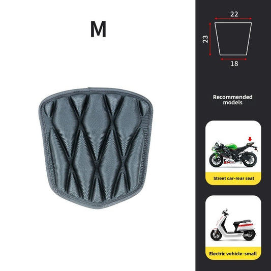 Motorcycle Seat Cover 3D Comfort Air Seat EVA Cushion Cover Waterproof UV Heat Resistant Universal e-bike scooter motorcycle