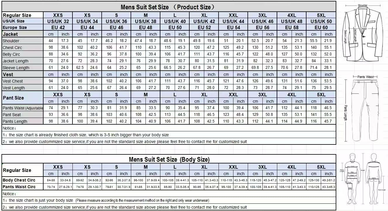 Classic 2 Piece Men's Slim Fit Solid Color Stand Collar Wedding Suit (Blazer+Pants?