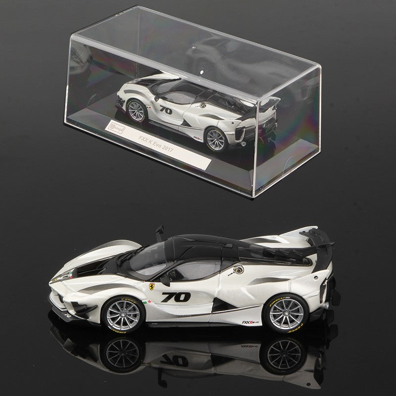 Bburago 1:43 Modelo de Carro de Corrida com Tampa Protetora contra Poeira Série Liga em Miniatura Diecast Brinquedo Estático de Corrida 499P 296 GT3 963 911 GT3 SC63 Fxxk