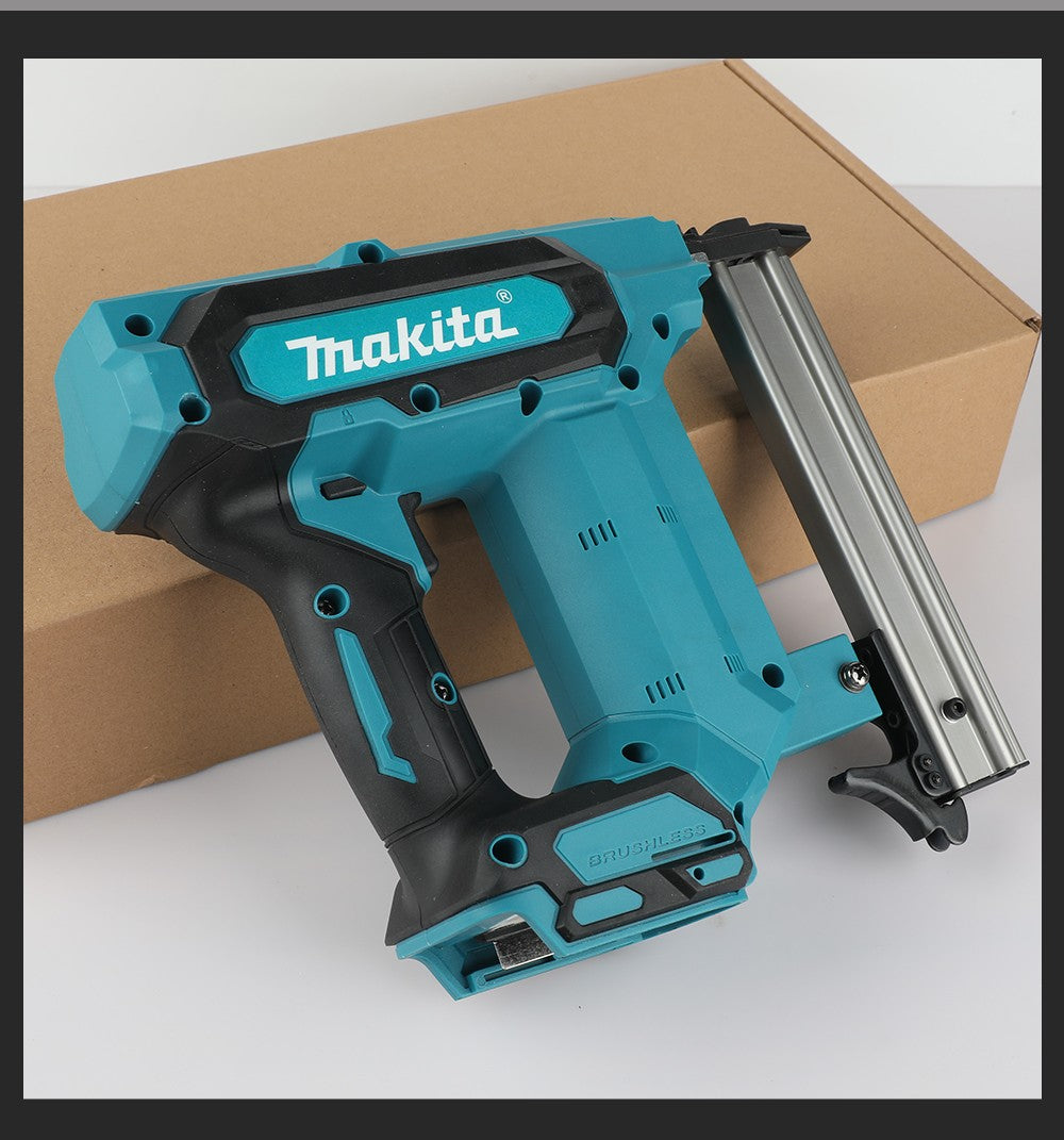 Nova pistola de pregos F30 da Makita, ferramenta elétrica sem escovas, empunhadura ergonômica, pistola pneumática elétrica, ferramenta para marcenaria (sem bateria)