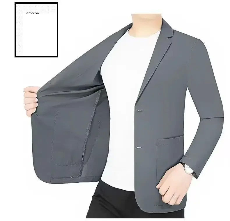 Legendary Paul Spring and Summer New Small Suit Jacket Men's Suit Top Men's Sun Protection Casual High-end Lightweight Jacket