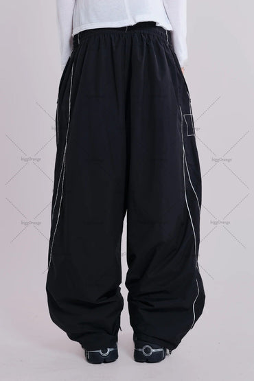 Gothic Tide Harajuku Letters Embroidered Fashion Casual Pants Men Y2k American Hip-hop Rock Oversized Wide-leg Pants Pants Women