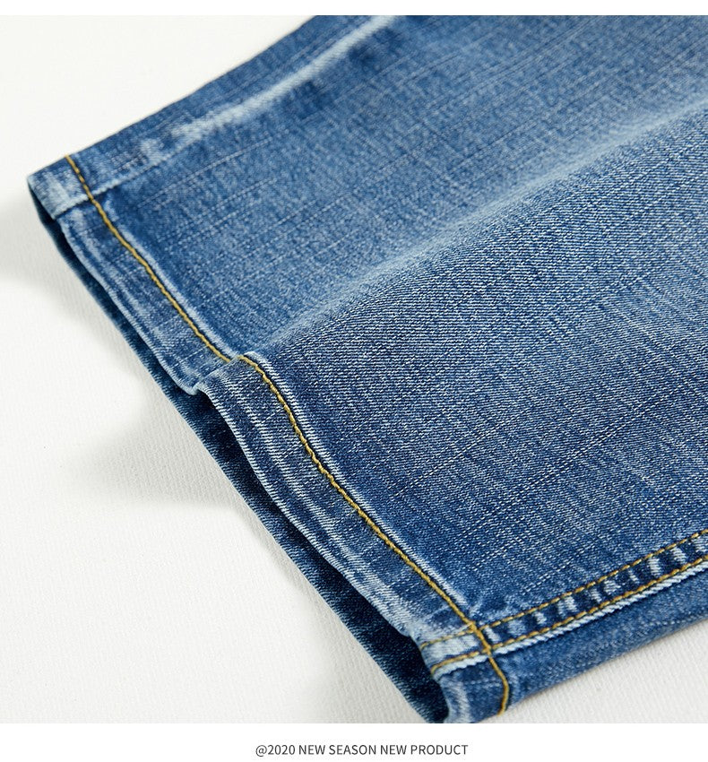 4 Model Classic Style Men's Slim Denim shorts Summer New Business Fashion Thin Stretch Short Casual Pants Male
