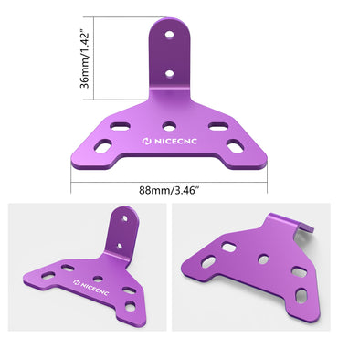 NICECNC For Surron Light Bee X For Sur-Ron Light Bee S Tail Light Mounting Bracket & Extended Longer Rear Fender Protector