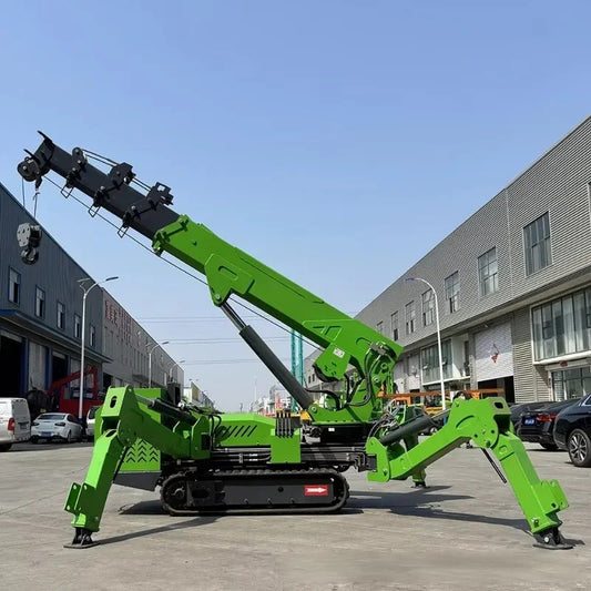 Spider Crane Factory Prices Full Automatic 5 Section Boom Type 5 Ton New Product 2020 Provided Engine Crane 3 Ton 6500