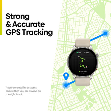 Novo Smartwatch Zeblaze Btalk 3 GPS Tela AMOLED de 1,43" Pulseiras Duplas Fazer/Atender Chamadas Monitoramento de Frequência Cardíaca SpO2 Estresse
