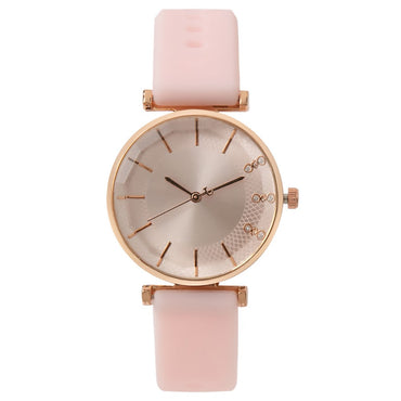 Fashion Simple With Diamonds Ladies Quartz Watches Hot 2025 Sports Brands Women Silicone Strap Dress Clock Gifts Wristwatches