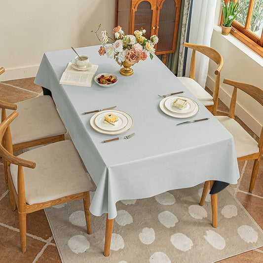 High Quality Solid Color Waterproof Tablecloth For Christmas Parties Hotels Restaurants Daily Home Decoration