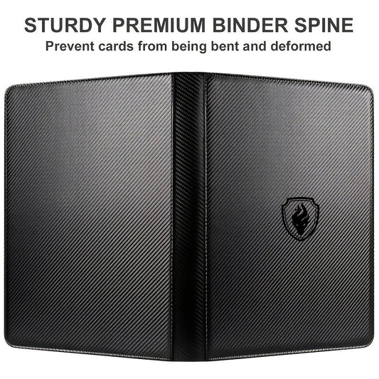 1024 Pockets Trading Card binder, Premium 16 Pockets Card Holder Folders, Side Loading Card Album for YuGiOh, MTG, TCG Card