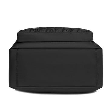 Unisex square bag for men and women travel small backpack multiple pockets design simple student school bag