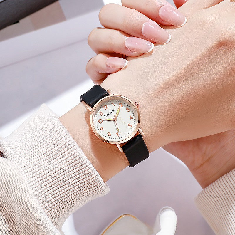 Ladies Watch, Middle and High School Student Pointer Youth Campus Ladies Quartz Watch