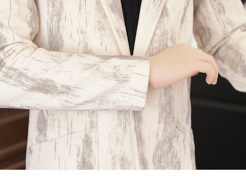 Men's woolen overcoat, mid-length, regular Korean style fashionable and trendy woolen coat jacket for autumn and winter