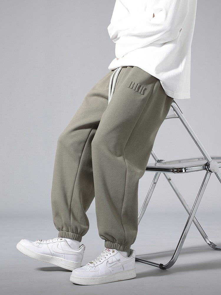 Men's Jogger Cotton/Polyester Sweatpants Big Size 8XL 7XL 6XL Sports Baggy Pants Sting Banding  Hip Hop Loose Harem Trousers