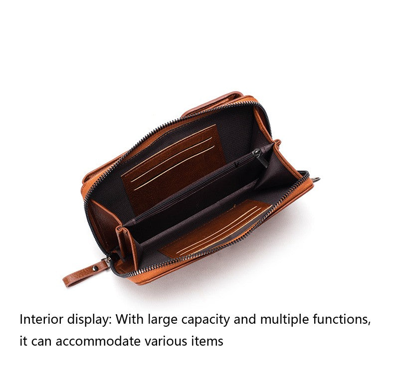 Mini versatile women's phone bag, women's crossbody bag, large capacity fashionable niche phone bag