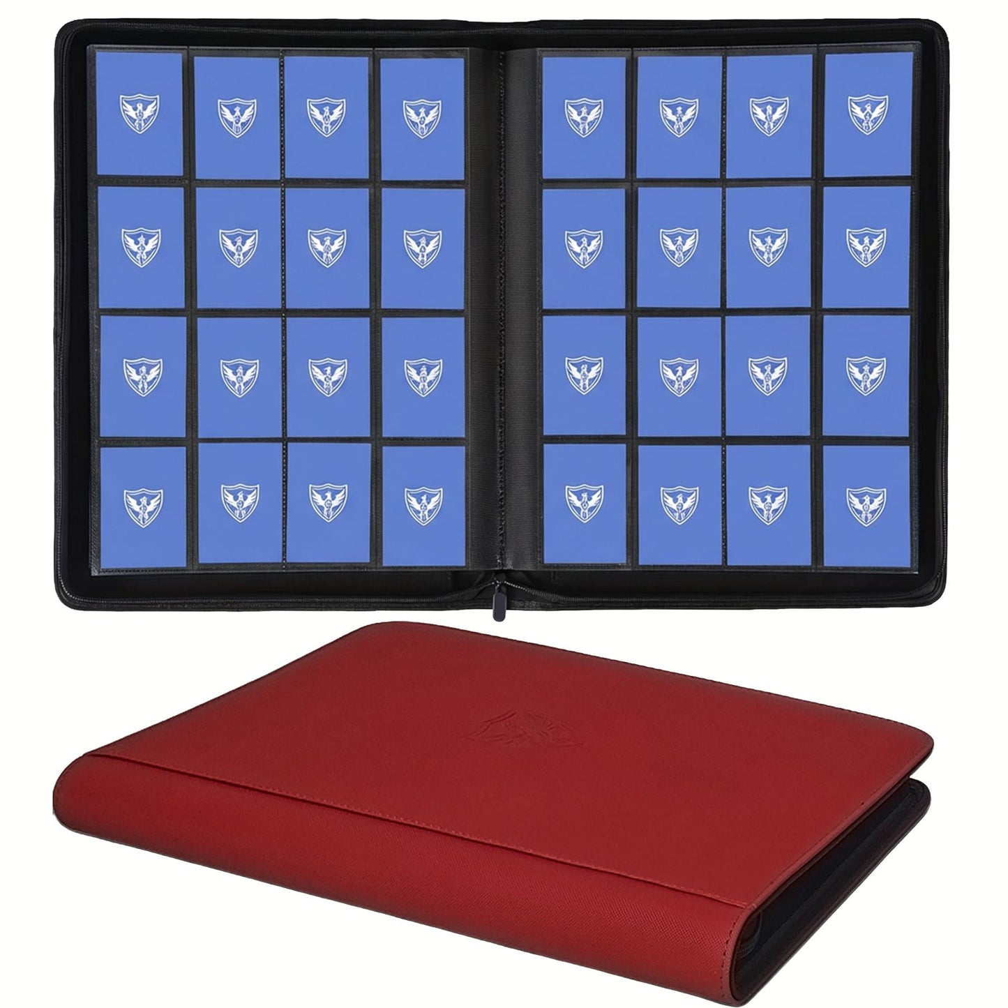 Trading Card Binder, Premium Card Binder, 1024-Pocket Trading Card Binder, Premium 16-Pocket Card Holder Folder, Side-Loading Card Album Suitable for Yu-Gi-Oh!, Magic: the Gathering, Trading Cards, Sports, Compatible with Tcg/Mtg, Card Storage