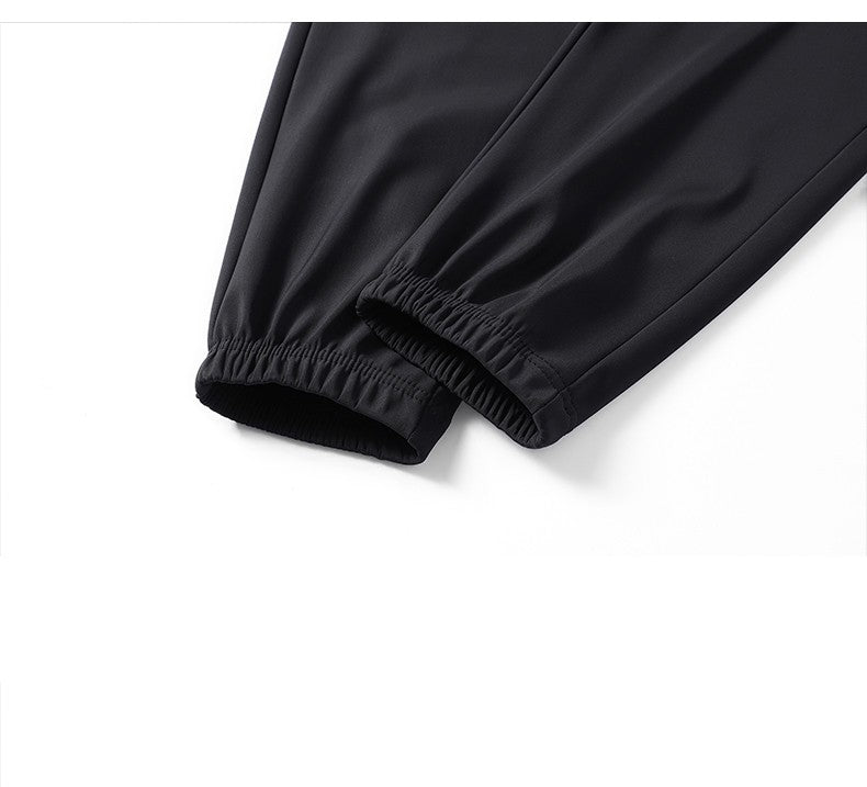 Winter Running Pants Men's Outdoor Waterproof Windproof Thickened Jogging Sports Trousers Warm Fitness Sports Casual Long Pants