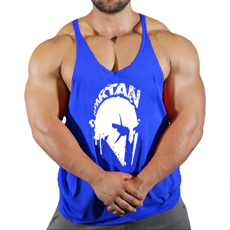 Gym Man Workout Bodybuilding Shirt Men Singlets Stringer Undershirt Vests Tank T
