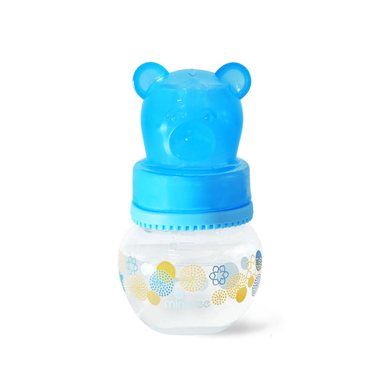 Special baby bottle for 0-6 months old, standard mouth, 60ML small capacity baby bottle, anti-fall and leak-proof