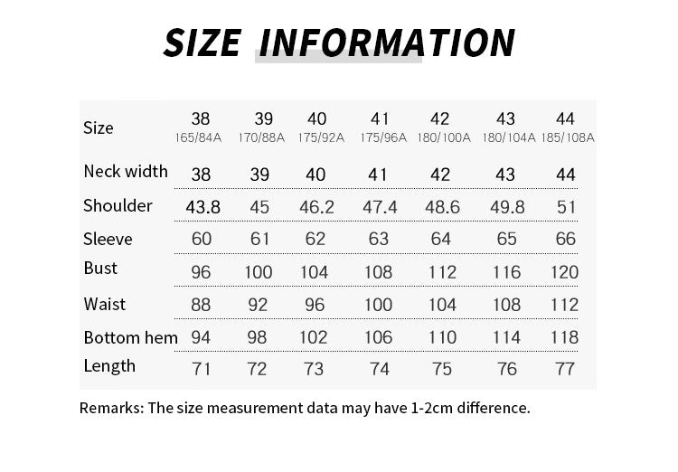 Men's Empire collar pinhole collar needle business shirt cotton retro round collar shirts for men