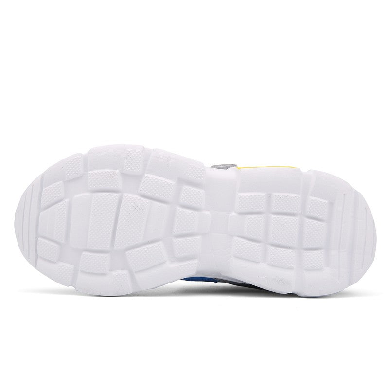 4 Color Kids' Breathable Mesh Sneakers Non-Slip School Sports Shoes for Boys Girls Lightweight Casual Walking Shoes