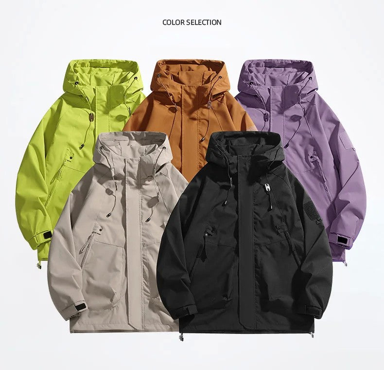 Unisex Outdoor Waterproof Jacket Windbreaker Coat Autumn Breathable Fishing Camping Windproof Jackets Men Women Clothing