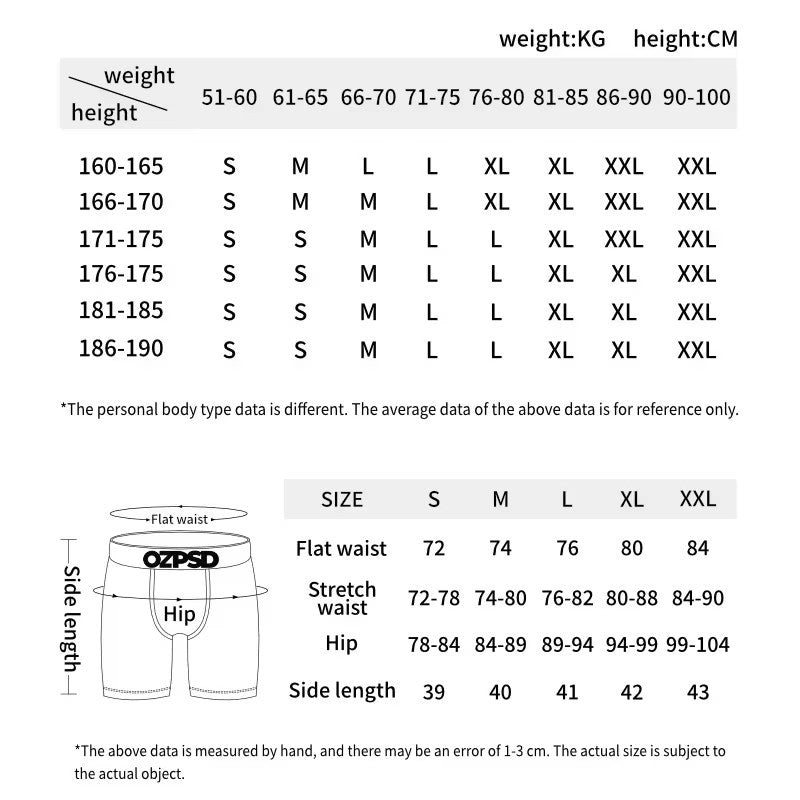 ETHIKA Men Underwear Breathable Sexy Men's Panties Lingerie Underpants Male Man Boxers Fashion Print Mens Boxer Briefs Trunks