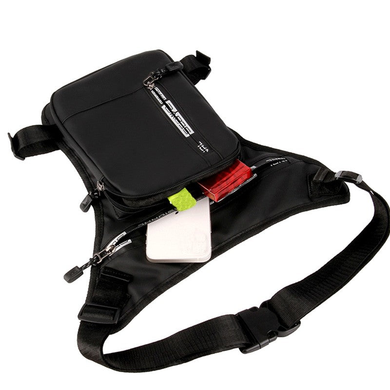 Men's and women's running sports waist bag multi-functional mobile phone bag cross-body mini leg bag
