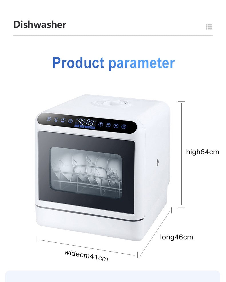 Household Desktop Mini Drawer Dishwasher Portable Kitchen Intelligent Dish Washer Factory Dishwasher Machine OEM