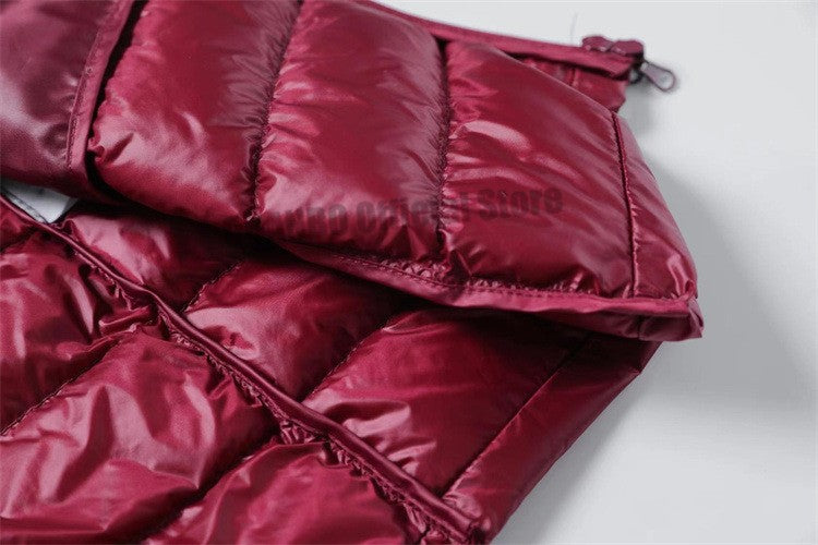 Women Ultra Lightweight Packable Long Puffer Jacket 2023 New Autumn Winter Warm Hat Detachable Hooded Female Coat Parka 5XL 7XL