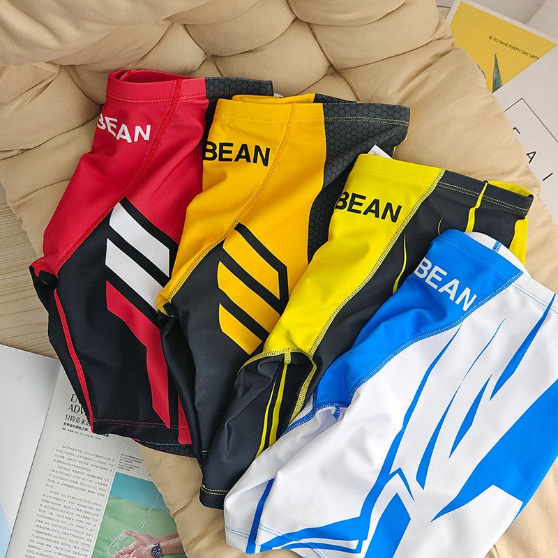 SEOBEAN Men's Low-Waist Boxer Shorts Swimming Trunks Hot Spring Pants Men's Swimsuit Comfortable Briefs Water Sports Gear