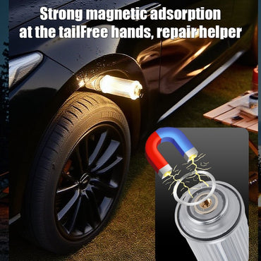 NEW Transparent 38 Explore USB Rechargeable Flashlight Mini LED Camping Lantern with Magnetic Base 3000mAh Battery Outdoor Light