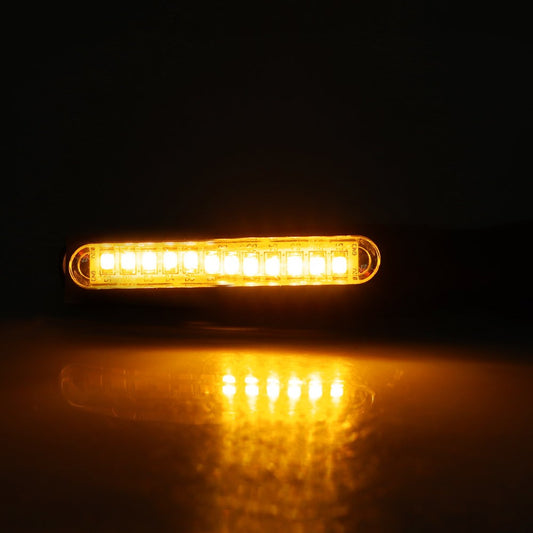 4Pcs Motorcycle Flash Flowing Turn Signal Light High Brightness 12V Universal Tail Light Motorcycle Turn Signal Warning Lamp