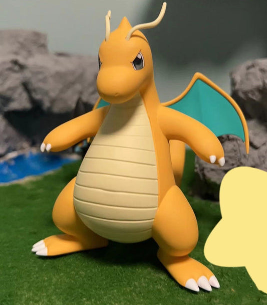 12cm PokeMon GK Figures Dragonite Anime Action Figure Pvc Statue Model Doll Kid Toy