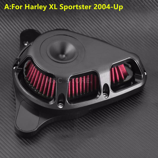 Motorcycle Air Cleaner Filter Multi-Angle Filter Kits For Harley Sportster XL883 Touring Electra Glide Road Glide Dyna Fatboy