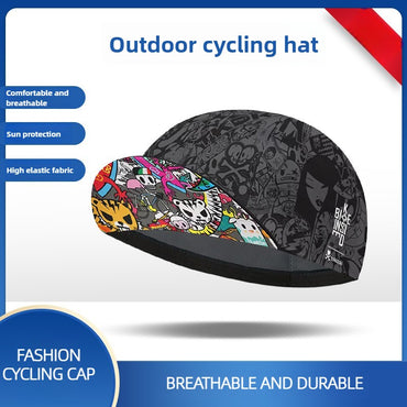 Classic Retro Red Blue Green Polyester Cycling Caps Summer Breathable Sports Quick Dry Bicycle Hat Men and Women