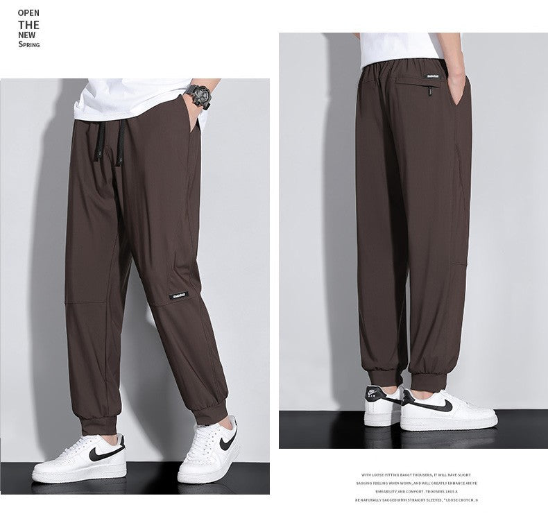 Men Summer Sweatpants Plus Size 8XL 9XL 10XL High Elastic Gym Joggers Large Size Quick Drying Running Fitness Pants Men Clothing