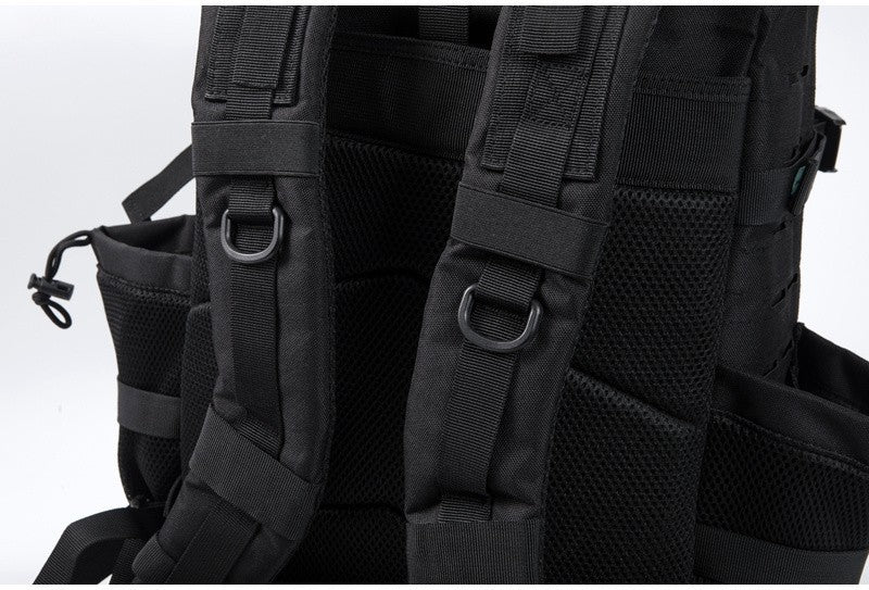 Mochila Tática 45L survival Bag Hunting MOLLE Backpack GYM Para Homens EDC Outdoor Hiking Rucksack com Suporte para Garrafa