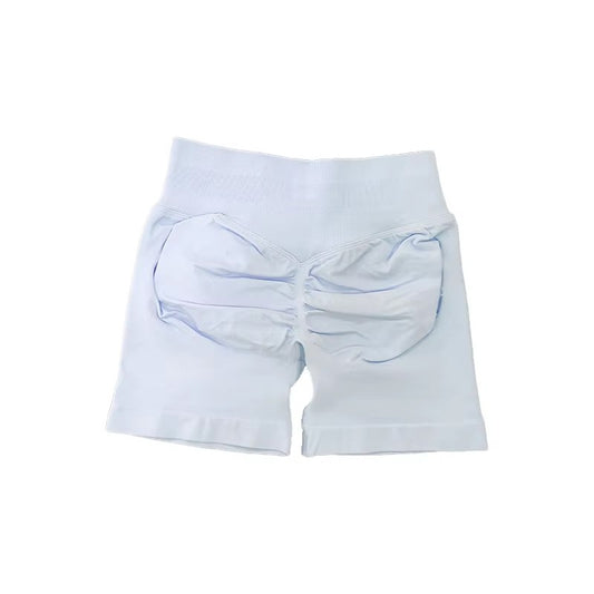 Impact Shorts with Logo Women Seamless Yoga Shorts Scrunch Bum Gym Shorts Workout Biker Short Fitness