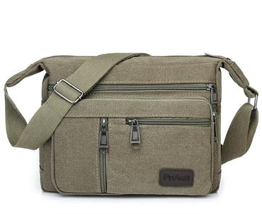 Men Canvas Shoulder Bags Casual Tote Travel Men's Crossbody Bag Luxury Messenger Bags Fashion High Quality Handbag