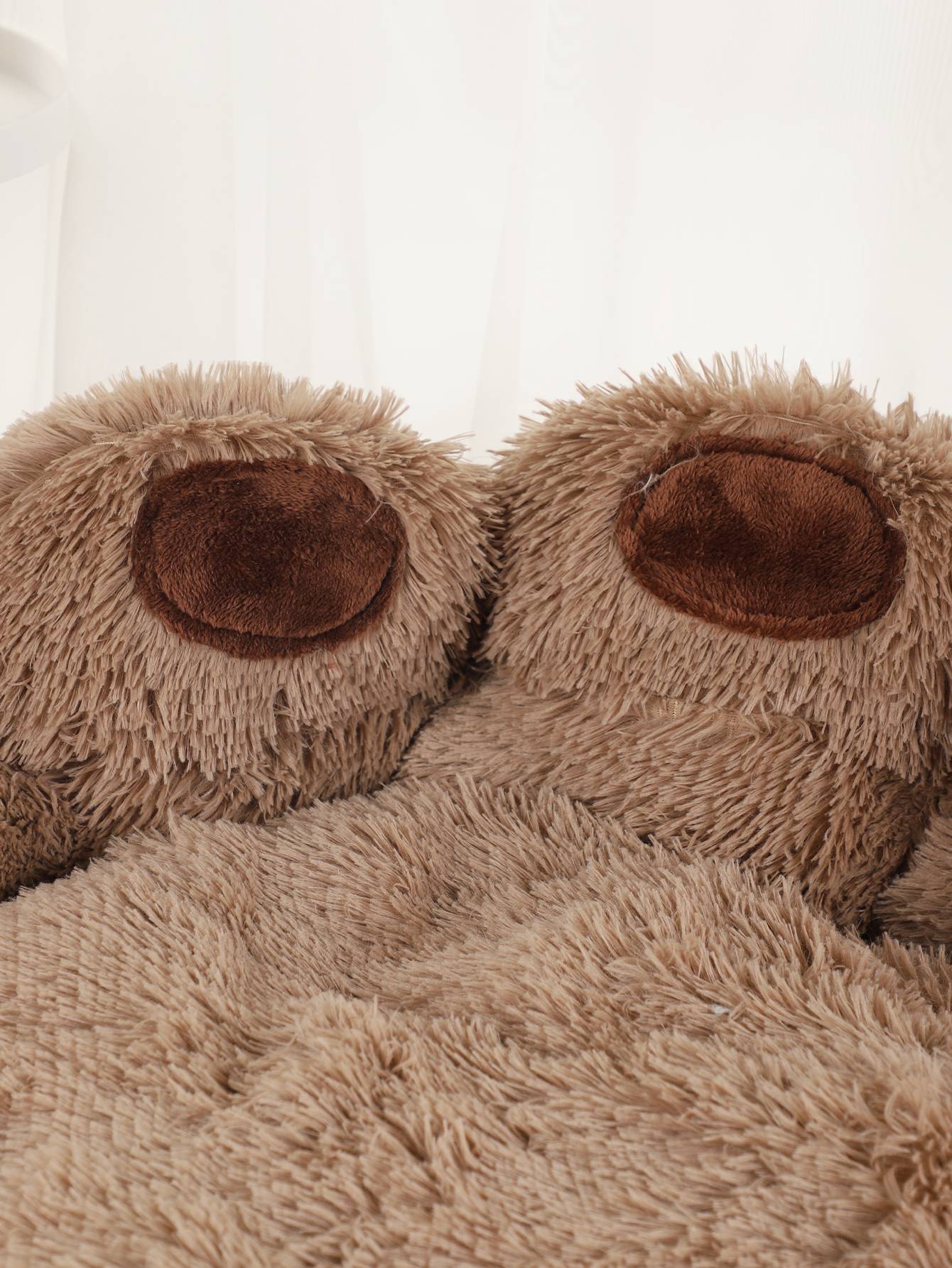 Cama de Cachorro Inverno Gato Sofá Cama Fofa Pata de Urso Confortável Camas Para Animais de Estimação Pequenos Médios Grandes Almofada Macia Fofa Cama de Cachorro