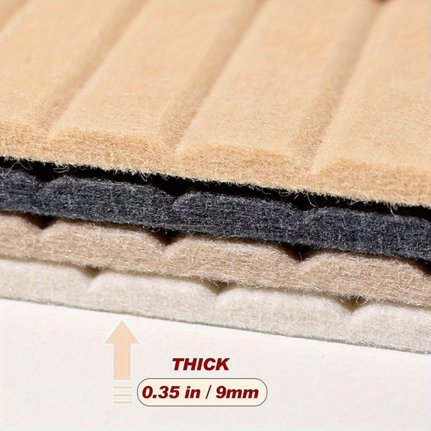 Large Bohemian Felt Wall Tiles - Round Cork Bulletin Boards, for Home and Office Decoration Wall Decor Living Room Decoration