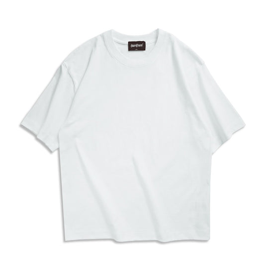 WAVLATII New Men Oversized T shirts Female 260 GSM Casual White Streetwear Tees Black Solid Basic Summer Tops for Young WMT2401