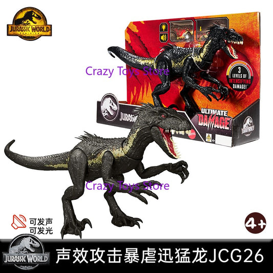 In Stock Jurassic Hammond Collection Series Savage Dragon Allosaurus Therizinosaurus Large Movable Dinosaur Toy Birthday Gift