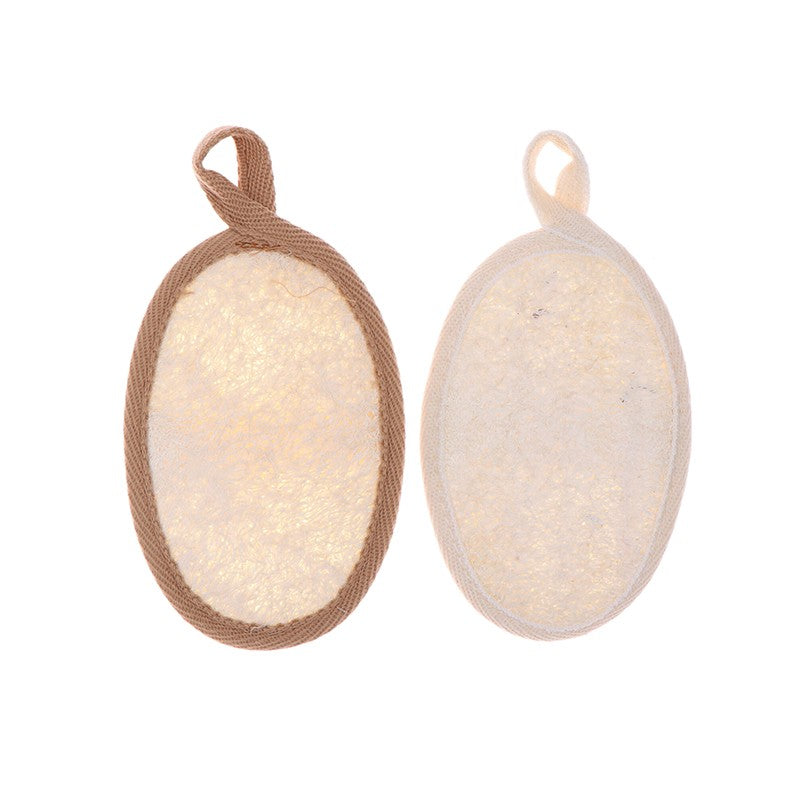 Natural Loofah Body Scrubber Bath Exfoliating Sponge Soft Shower Brushes Clearner Pad Exfoliator Shower Puff Body Skin Care Tool