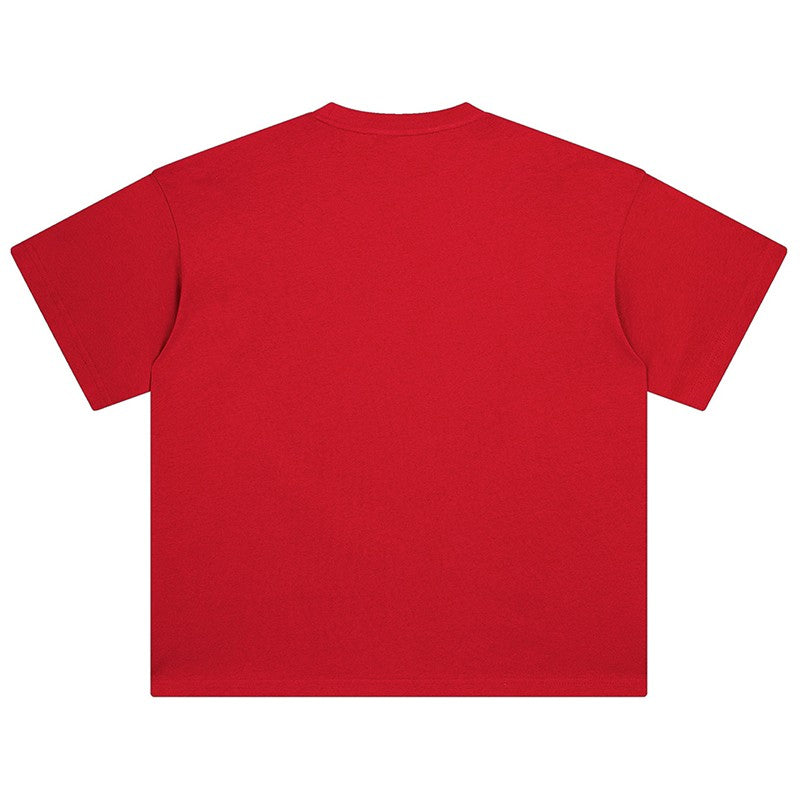 100 Heavy Weight Cotton T shirt For Men Women Short Sleeve Plain Tops Solid Oversized Tee Shirts Quality Clothing 8.8oz 250gsm